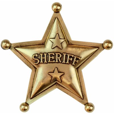 Widmann Autentická šerifská hvězda – Zboží Mobilmania