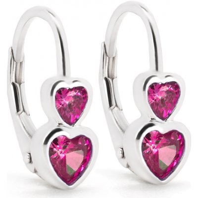 Rafity stříbrné náušnice s turmalínem E0042KL-11
