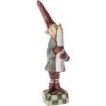 Maileg Vánoční skřítek Petit Noël No. 23, šedá barva, pryskyřice – Hledejceny.cz