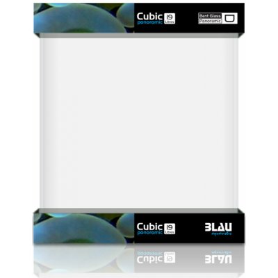 Blau Cubic Panoramic 91 45 x 45 x 45 cm, 91 l – Zboží Dáma