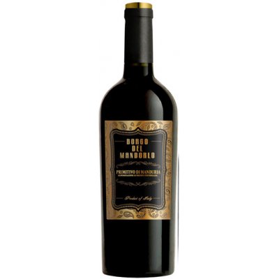 Borgo del Mandorlo Primitivo di Manduria DOC 14,5 % 0,75 l (holá láhev) – Hledejceny.cz