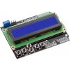 Elektronická stavebnice HADEX Displej LCD1602A s klávesnicí 16x2 znaků modré podsvícení