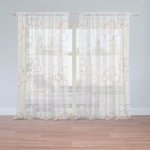 Sablio Záclony Dětské kvítí: 2ks 150x250cm – Hledejceny.cz