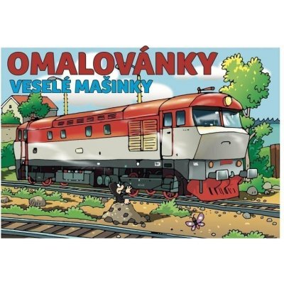 Omalovánky Veselé mašinky – Zboží Dáma