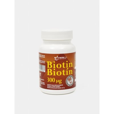 Nutricius Biotin 300µg 90 tablet – Zboží Mobilmania