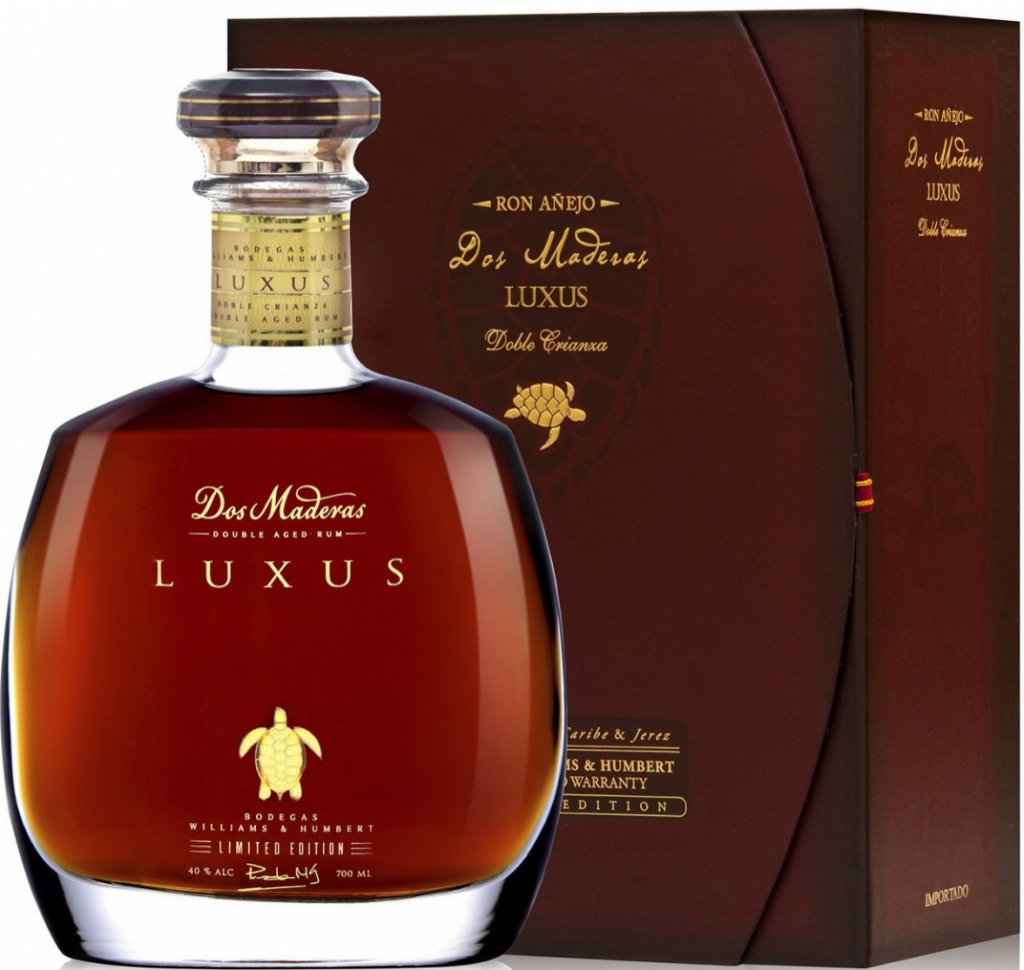 Dos Maderas Luxus Caribbean rum Williams & Humbert 40% 0,7 l (holá láhev)