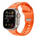 CubeNest Premium Silikon Sport na Apple Watch 42/44/45/Ultra 49 mm oranžový B01R001LOR – Sleviste.cz