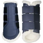 HKM Kamaše drezurní Comfort s beránkem deep modrá – Zboží Dáma