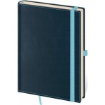 Helma 365, Tečkovaný zápisník Black Red L A5 (čtverečkovaný) – Zboží Dáma