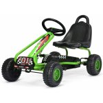 COSTWAY Go Cart s nastavitelným sedadlem Go Cart s ruční brzdou – Hledejceny.cz