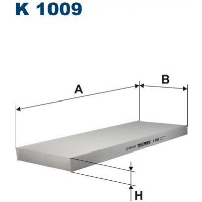 FILTRON Filtr, vzduch v interiéru K 1009