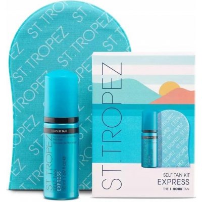St.Tropez Self Tan Express Kit Samoopalovací přípravek 50ml + Rukavice – Zboží Dáma