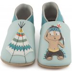 Lait et Miel Kožené capáčky s indiánem Modrá – Sleviste.cz