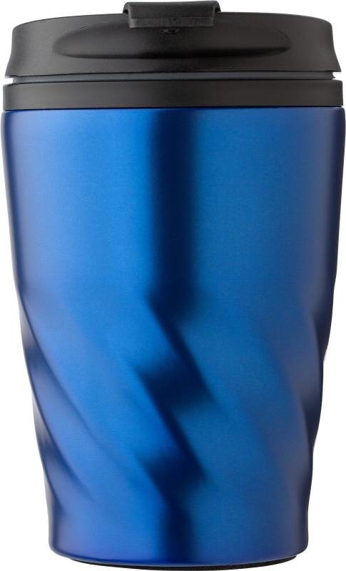 Aklavik Nerezový termohrnek černé víčko modrý 320 ml