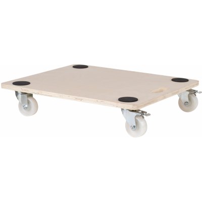 Walteco Transportní plošina pro tvrdé podlahy, 590x490mm nosnost 300 kg. FSC ® , 51879 – Zboží Mobilmania