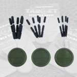 Gardner Zarážka Na Vlasec Target Line Stops Sinking Černé 2,5x7,5mm 15ks – Zboží Mobilmania