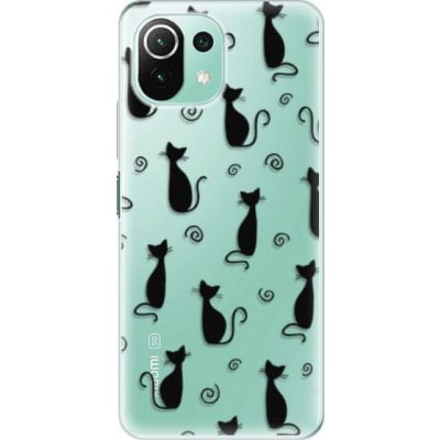 iSaprio Cat pattern 05 Xiaomi Mi 11 Lite černé