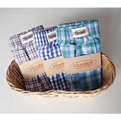 Climber pánské trenky mix světlé 3Pack – Sleviste.cz