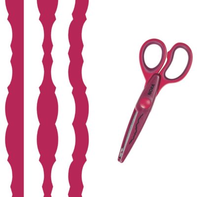 HEYDA Nůžky ozdobné Nora - otrhané vlnky – Zbozi.Blesk.cz