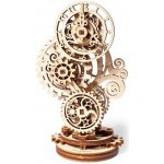 Ugears 3D mechanické puzzle Steampunk hodiny 43 ks – Zbozi.Blesk.cz