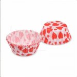 Wimex košíčky srdíčka červená 40ks 50x30 mm – Zboží Dáma