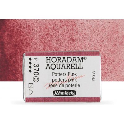 Schmincke Horadam akvarelové barvy v celé pánvičce 370 hrnčířská růžová – Hledejceny.cz