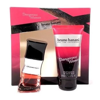 Bruno Banani Dangerous woman EDT 20 ml + sprchový gel 50 ml dárková sada