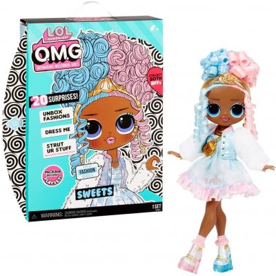 MGA LOL Surprise OMG Doll Series 4- Sweets 24 cm velká pohyblivá módní s 20 překvapeními – Zboží Mobilmania