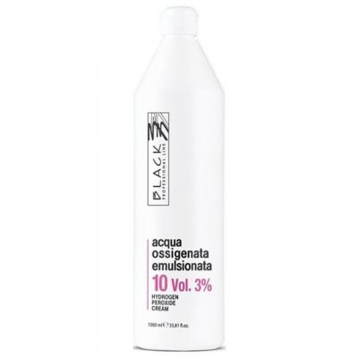 Black Professional krémový 3% peroxid vodíků 10vol 1000 ml