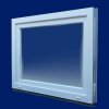 Okno DOMO-OKNA Plastové okno bílé 120x80 cm (1200 x 800 mm) - pravé