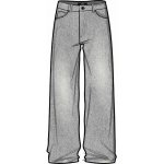 Vans Sirelle Puddle Pants grey wash – Zboží Dáma