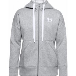 Under Armour Rival Fleece Full Zip šedá