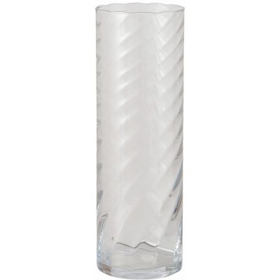 Boltze Skleněná váza BILA, 45 cm transparentní – Hledejceny.cz