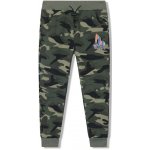 KUGO DĚTSKÉ MASKÁČOVÉ TEPLÁKY BAGR Zelený maskáč modrý bagr – Zboží Dáma