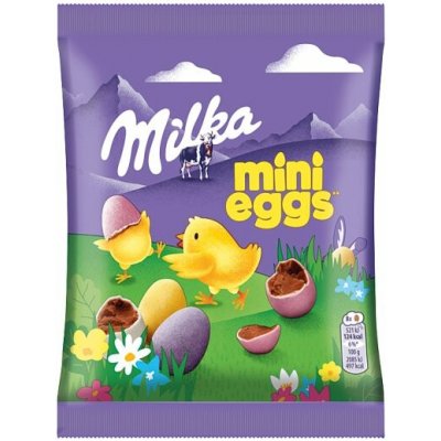 Milka Mini vajíčka v cukrové polevě, mléčná čokoláda 100g – Hledejceny.cz