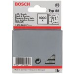 BOSCH Úzké sponky do sponkovačky, typ 55 6 x 1,08 x 14 mm (1000 ks) 1609200371 – Zboží Mobilmania