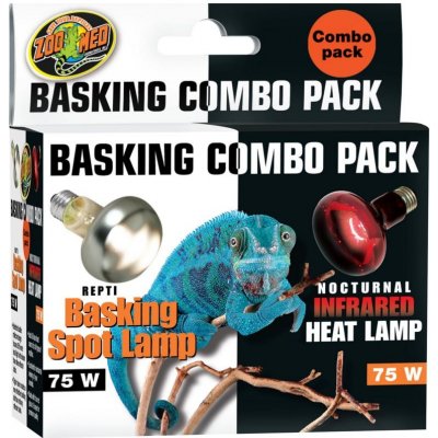 Zoo Med Repti Basking Combo Pack 2x75 W – Zboží Mobilmania