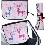 CAR.COOL 2961-2 Sluneční clona do auta, clona na sklo, JELÍNEK, 58x45cm | Zboží Auto