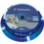 Verbatim BD-R SL 25GB 6x, printable, 10ks (43751) – Hledejceny.cz