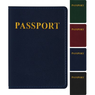 Pouzdro PU na cestovní pas (mix 4 barev) – Zboží Dáma