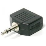 Audio rozdvojka Jack (3.5mm) samec - 2x Jack (3.5mm) samice stereo – Zboží Živě