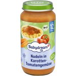 Babydream BIO nudle v mrkvi s rajčaty 250 g – Zboží Mobilmania