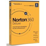 Norton 360 DELUXE 50GB + VPN 1 lic. 5 lic. 1rok (21405762) – Zbozi.Blesk.cz