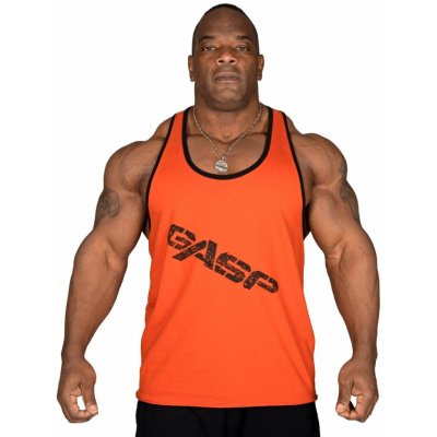 Gasp VINTAGE T-BACK FLAME tílko oranžové – Zboží Dáma