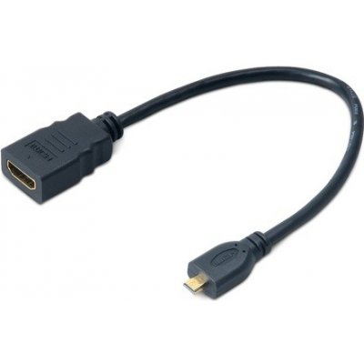 AKASA redukce HDMI na microHDMI / AK-CBHD09-25BK / černá / 25cm