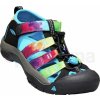Dětské trekové boty Keen Newport H2 Junior Rainbow tie dye