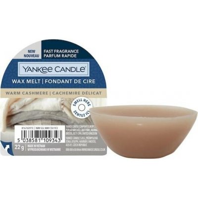 Yankee Candle vonný vosk Teplý kašmír 22 g – Hledejceny.cz
