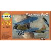 Model Směr SMĚR Model letadlo dvouplošník Polikarpov Po-2 Kola stavebnice letadla 1:72