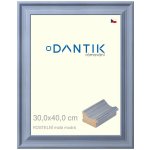 DANTIK rámeček 30x40 | KOSTELNÍ malá modrá (Plexi Čiré) – Zboží Živě