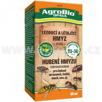AgroBio Hubení hmyzu Chrysanthemum 25 ml